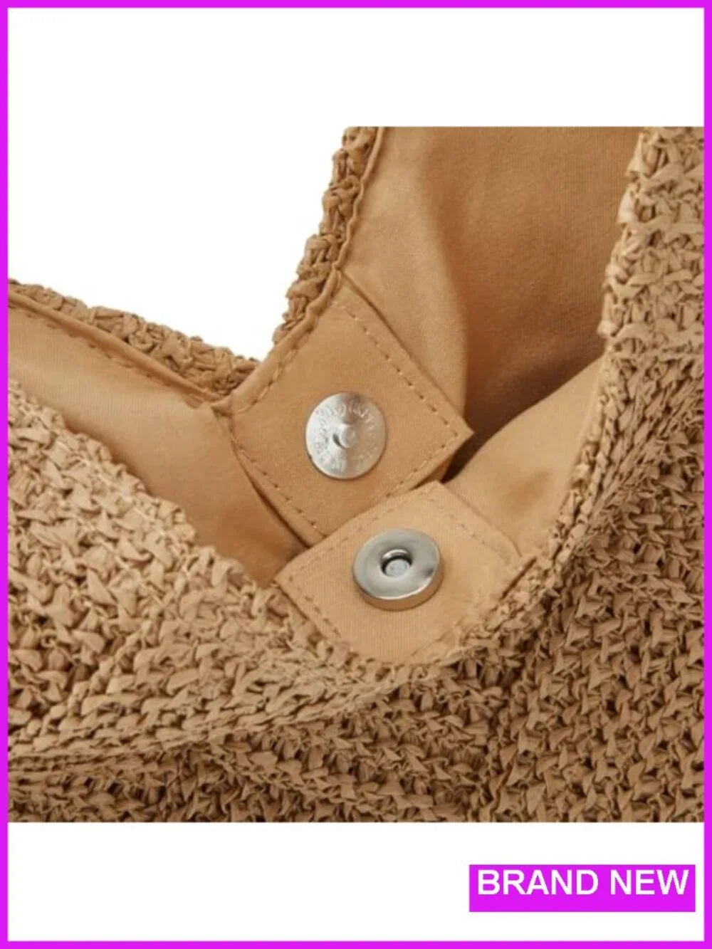 Straw Woven Hobo Beach Tote Shoulder Bag Large Capacity Travel Purse